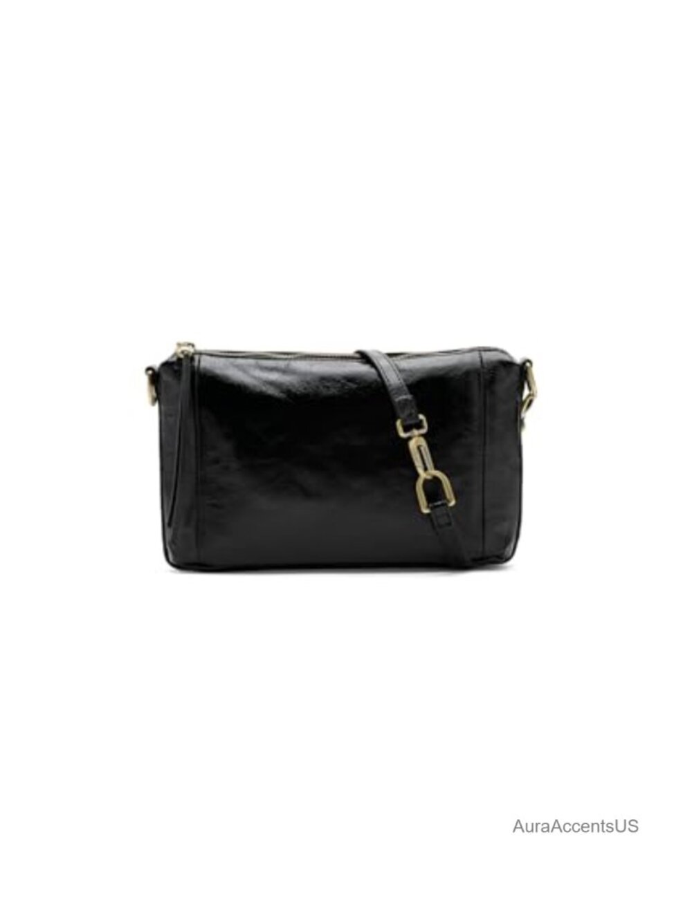Leather Convertible Crossbody Bag with Card Slots
